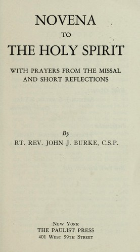 Novena to the Holy Spirit