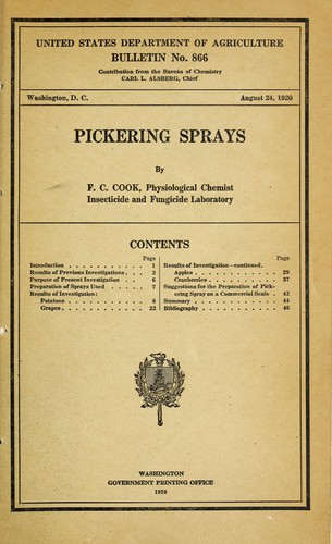 Pickering sprays
