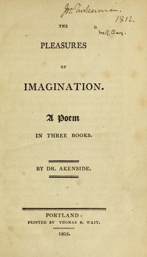 The pleasures of imagination