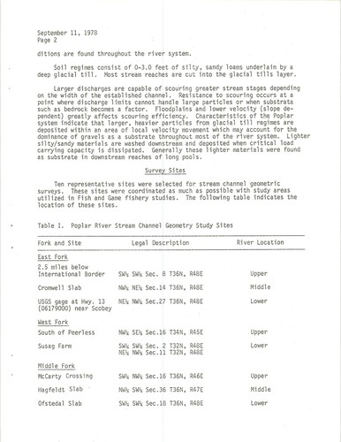 Poplar river investigation