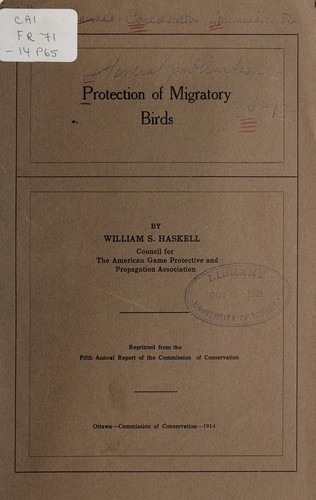 PROTECTION OF MIGRATORY BIRDS