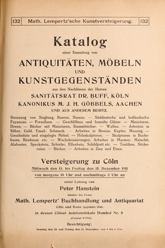 Sammlung von Antiquitäten, Möbeln und Kunstgegenständen
