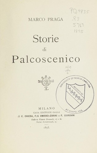 Storie di palcoscenico