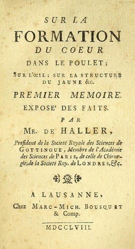 Sur la formation du coeur dans le poulet