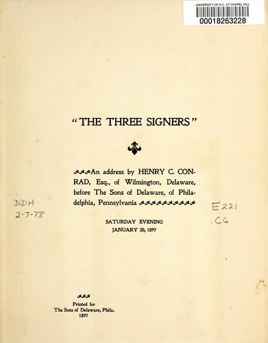 "The three signers."