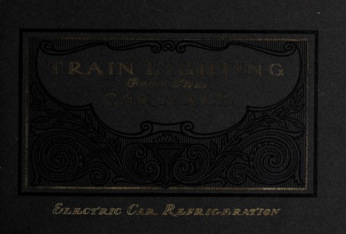 Train electric lighting and car refrigeration from the axle