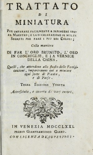 Trattato di miniatura