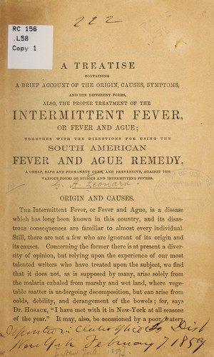 A treatise containing a brief account of the origin