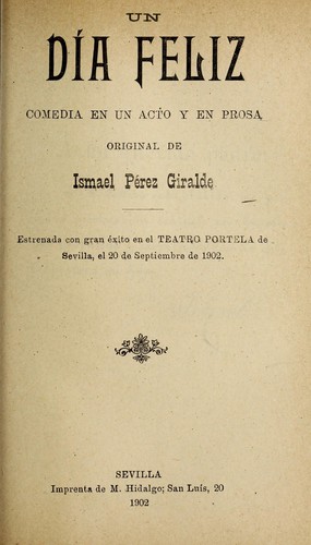 Un día feliz