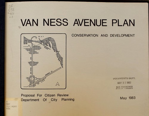 Van Ness Avenue plan