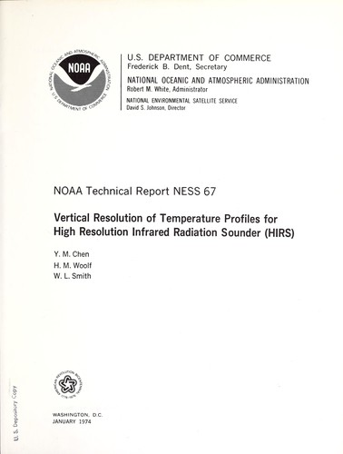 Vertical resolution of temperature profiles for high resolution infrared radiation sounder (HIRS)