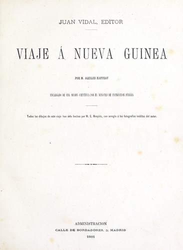 Viaje á Nueva Guinea