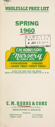 Wholesale price list