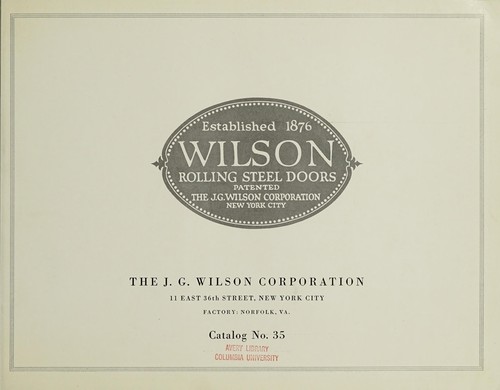 Wilson rolling steel doors