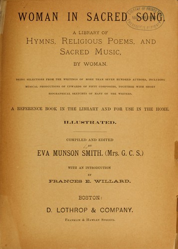 Woman in sacred song