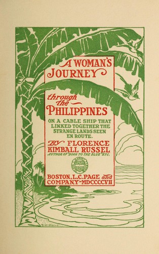 A woman's journey through the Philippines on a cable ship that linked together the strange lands seen en route