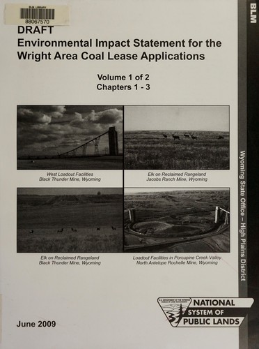 Wright area coal lease applications
