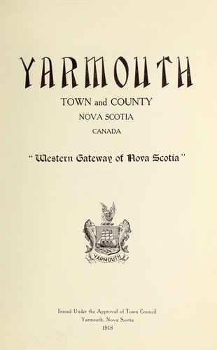 Yarmouth town and county, Nova Scotia, Canada
