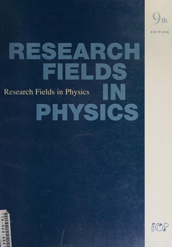 Research fields in physics at United Kingdom and Irish universities.