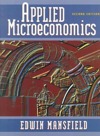 Applied microeconomics