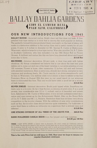 Ballay Dahlia Gardens