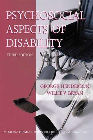 Psychosocial Aspects of Disability