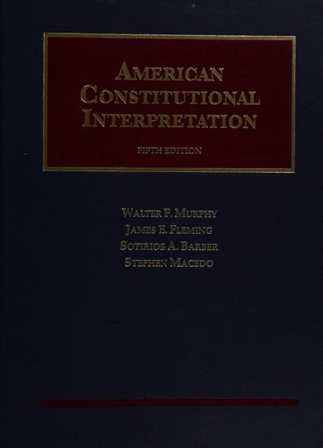 American constitutional interpretation