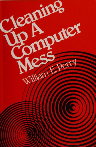 Cleaning up a computer mess