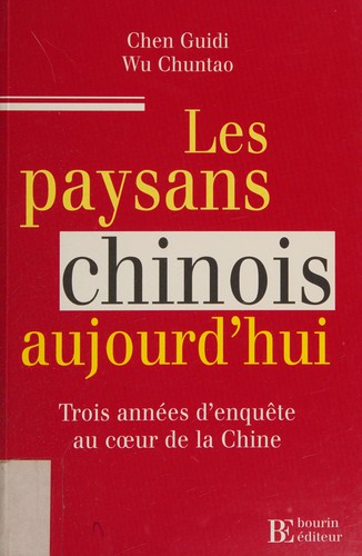Les paysans chinois aujourd'hui