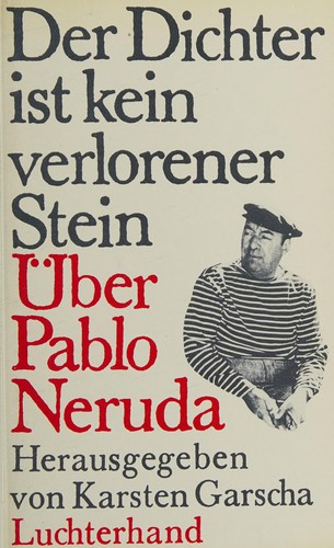 Der Dichter ist kein verlorener Stein