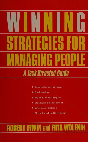 Winning strategies for managing people