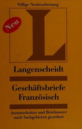 Geschäftsbriefe Französisch