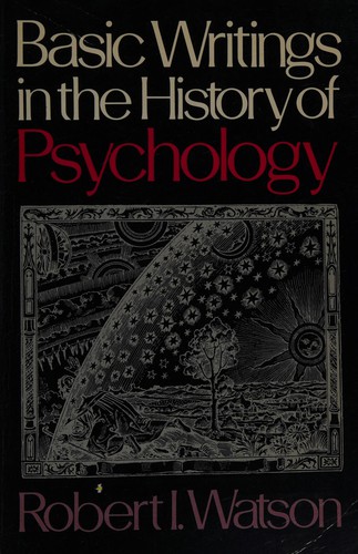 Basic writings in the history of psychology.