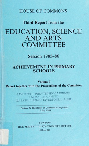 Achievement in primary schools