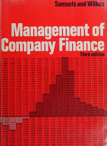 Management of company finance