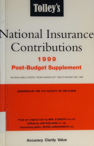 Tolley's National Insurance Contributions