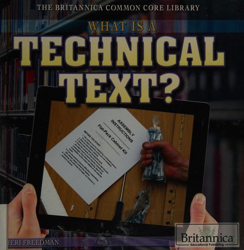 What is a technical text?