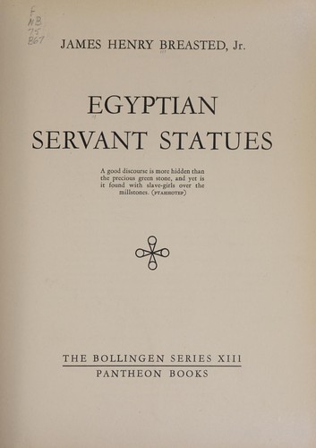 Egyptian Servant Statues