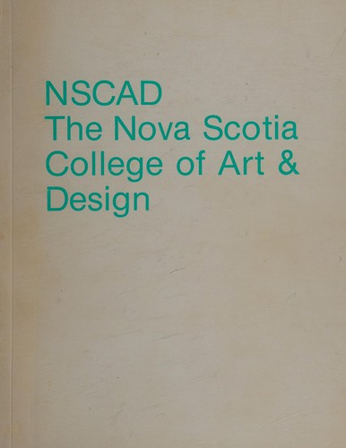 NSCAD, the Nova Scotia College of Art & Design.