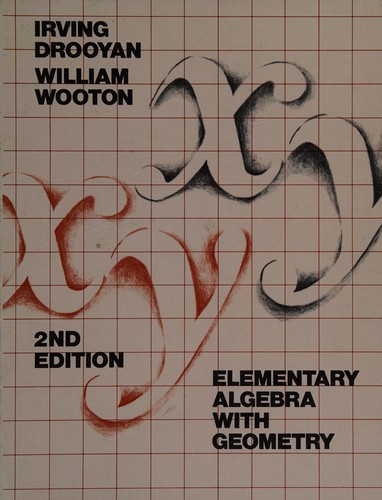 Elementary algebra with geometry