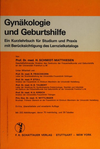 Gynäkologie und Geburtshilfe