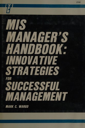 MIS manager's handbook