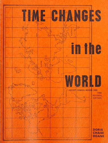 Time changes in the world, except Canada, Mexico, USA