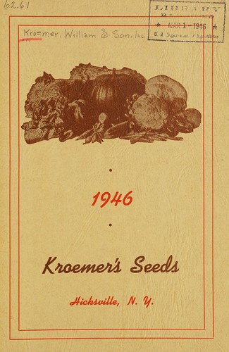 Tested seeds, seed potatoes, fertilizers, insecticides and agricultural implements, 1946