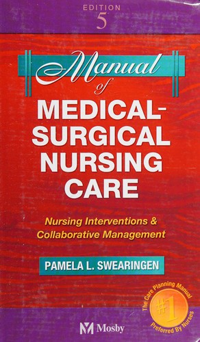 Manual of medical-surgical nursing care