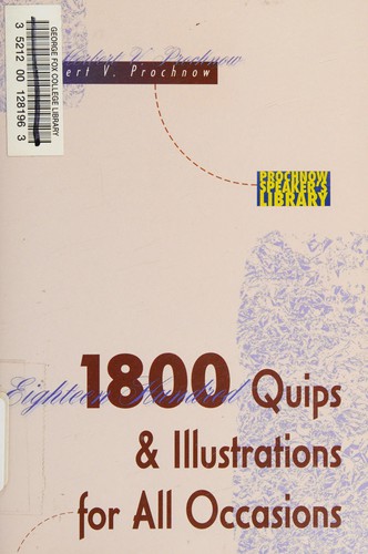 1800 Quips and Illustrations for All Occasions