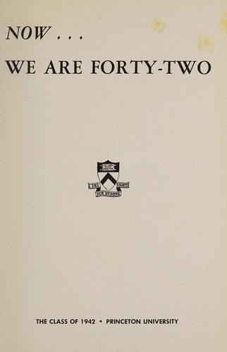 Now we are forty-two