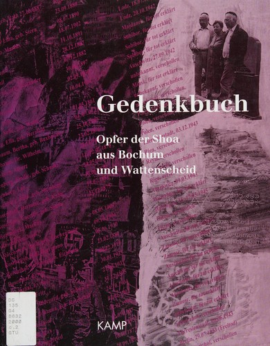 Gedenkbuch Opfer der Shoa aus Bochum und Wattenscheid