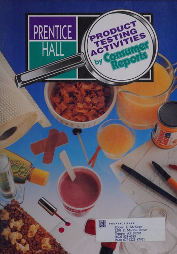 Product Testing Activities By Consumer Reports Teaching Guide