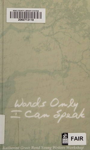 Words only I can speak